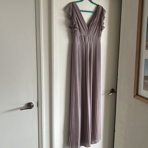 Lilac Bridesmaid or wedding guest dress